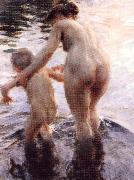 Anders Zorn En premiar (A premiere) oil painting reproduction